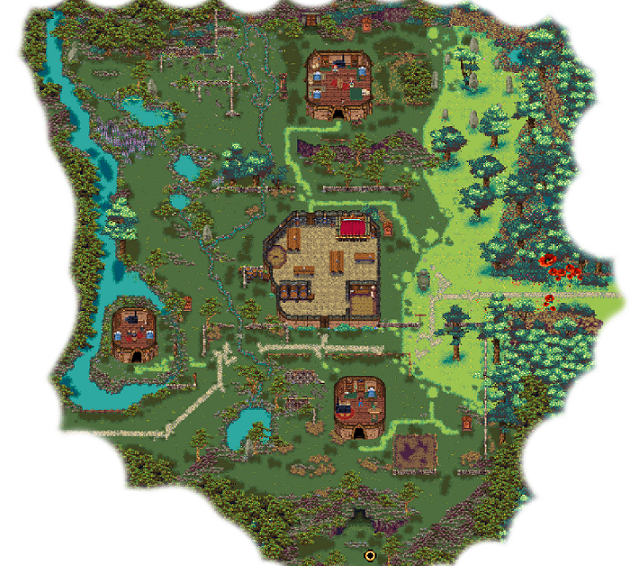 Homesteadsの地図